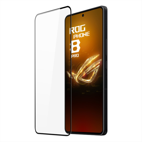 Tvrzené sklo pro ASUS ROG Phone 8 Pro, Dux Ducis full screen, černý rámeček