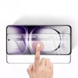 3D tvrzené sklo pro Oppo Reno 12 Pro, černý rámeček