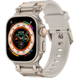 ERBORD ProTech řemínek pro Apple Watch 1/2/3/4/5/6/7/8/9/SE/Ultra/Ultra 2 42/44/45/49MM, bílý