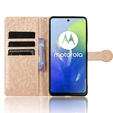 Flipové pouzdro pro Motorola Moto G24 / G24 Power / G04, Wallet Rhombus, růžové