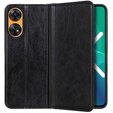 Flipové pouzdro pro Oppo Reno8 T, Split Leather, černé