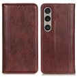 Flipové pouzdro pro Sony Xperia 1 VI, Split Leather, hnědé