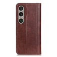 Flipové pouzdro pro Sony Xperia 1 VI, Split Leather, hnědé