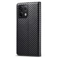 Flipové pouzdro pro Xiaomi Redmi Note 13 5G, Carbon LC.IMEEKE, černé