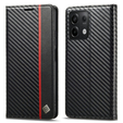 Flipové pouzdro pro Xiaomi Redmi Note 13 5G, Carbon LC.IMEEKE, černé