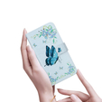 Klopové pouzdro pro Infinix Hot 40i, Wallet, Butterfly flower