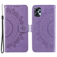 Klopové pouzdro pro Motorola Moto G13 / G23, Mandala Flower, fialové