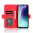 Klopové pouzdro pro Xiaomi Redmi 14C, Card Slot, červené