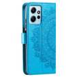 Klopové pouzdro pro Xiaomi Redmi Note 12 4G, Mandala, modré