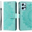 Klopové pouzdro pro Xiaomi Redmi Note 12 4G, Mandala, zelené