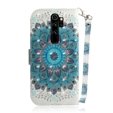 Klopové pouzdro pro Xiaomi Redmi Note 8 Pro, Wallet mandala, bílé