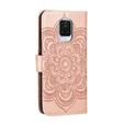 Klopové pouzdro pro Xiaomi Redmi Note 9s/ 9 Pro, Mandala Flower, růžové rose gold