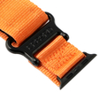 Nylonový opasek ERBORD pro Apple Watch 1/2/3/4/5/6/7/8/SE/ULTRA 42/44/45/49mm, oranžový