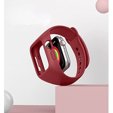 Opasek + pouzdro Suritch pro Apple Watch 1/2/3/4/5/6/SE 38/40mm, červený