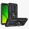 Pancéřové pouzdro pro Motorola Moto G7 Power, Nox Case Ring, černé