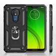 Pancéřové pouzdro pro Motorola Moto G7 Power, Nox Case Ring, černé