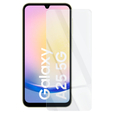 Pancéřové pouzdro pro Samsung Galaxy A25, pancéřový kroužek Slide Ring, černé + 9H sklo