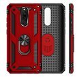 Pancéřové pouzdro pro Xiaomi Redmi 8 / 8A, Nox Case Ring, červené