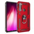 Pancéřové pouzdro pro Xiaomi Redmi Note 8T, Nox Case Ring, červené