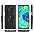 Pancéřové pouzdro pro Xiaomi Redmi Note 9S / 9 Pro, Nox Case Ring, černé