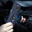 Pancéřové pouzdro pro Xiaomi Redmi Note 9S / 9 Pro, Nox Case Ring, námořnicky modré