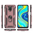 Pancéřové pouzdro pro Xiaomi Redmi Note 9S / 9 Pro, Nox Case Ring, růžové