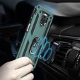 Pancéřové pouzdro pro Xiaomi Redmi Note 9S / 9 Pro, Nox Case Ring, zelené