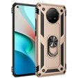 Pancéřové pouzdro pro Xiaomi Redmi Note 9T 5G, Nox Case Ring, zlaté