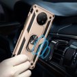 Pancéřové pouzdro pro Xiaomi Redmi Note 9T 5G, Nox Case Ring, zlaté