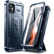 Pancéřové pouzdro pro iPhone 11, Dexnor Full Body, námořnicky modré