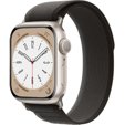 Pasek nylonowy do Apple Watch 1/2/3/4/5/6/7/8/SE/ULTRA 42/44/45/49mm, Szary / Pomarańczowy