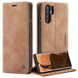 Pouzdro CASEME pro Huawei P30 Pro, Leather Wallet Case, hnědé