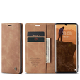 Pouzdro CASEME pro Huawei P30 Pro, Leather Wallet Case, hnědé