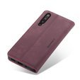 Pouzdro CASEME pro Samsung Galaxy A70, Leather Wallet Case, kaštanové