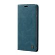 Pouzdro CASEME pro Samsung Galaxy S10 Plus, Leather Wallet Case, modré