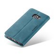 Pouzdro CASEME pro Samsung Galaxy S7, Leather Wallet Case, modré