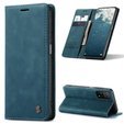 Pouzdro CASEME pro Xiaomi Mi 10T 5G / Mi 10T Pro 5G, Leather Wallet Case, zelené