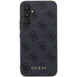 Pouzdro GUESS pro Samsung Galaxy S23 FE 4G Metal Gold Logo, šedé