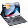 Pouzdro + klávesnice iPad 10.2 2021/2020/2019, Dux Ducis Magnetic Keyboard, černé