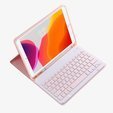 Pouzdro + klávesnice iPad 9.7 2017 / iPad 9.7 2018 / Air / Air 2, růžové rose gold