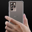 Pouzdro pro HTC U23 Pro, Dropproof, průhledné