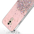 Pouzdro pro Huawei Mate 20 Lite, Glittery, růžové