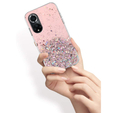 Pouzdro pro Huawei Nova 9, Glittery, růžové