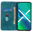 Pouzdro pro Huawei Nova 9, Wallet Litchi Leather, zelené