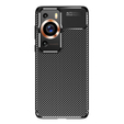 Pouzdro pro Huawei P60 Pro, Carbon Gel, černé