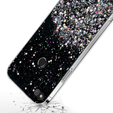 Pouzdro pro Huawei P8 Lite 2017/ P9 Lite 2017, Glittery, černé