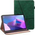 Pouzdro pro Lenovo Tab P11 Pro Gen 2 TB132FU TB132XU 11.2", Classic, s prostorem pro stylus, zelené