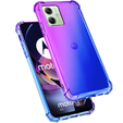 Pouzdro pro Motorola Moto G54 5G, Gradient Dropproof, Fialová / modrá