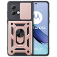 Pouzdro pro Motorola Moto G84 5G, CamShield Slide, růžové rose gold