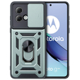 Pouzdro pro Motorola Moto G84 5G, CamShield Slide, zelený